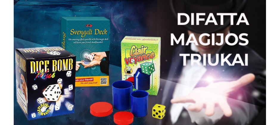 magijos triukai Difatta