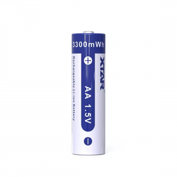 Xtar AA įkraunamos Li-ion baterijos 3300mWh (4 vnt.)
