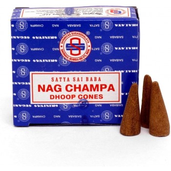 Nagchampa kūginiai smilkalai Satya