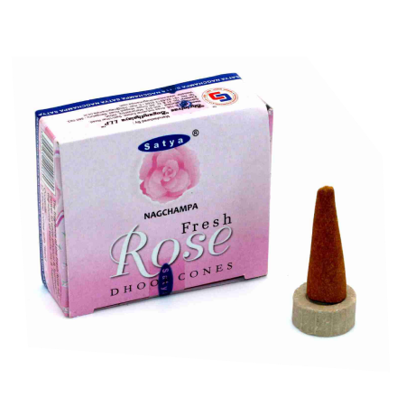 Fresh Rose kūginiai smilkalai Satya