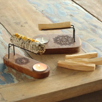 Teardrop Palo Santo smilkalinė - Yin ir Yang Ancient Wisdom