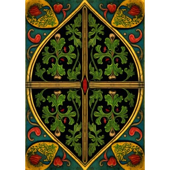 Medieval Lenormand Oracle Kortos Lo Scarabeo