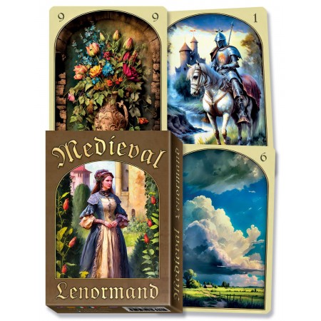 Medieval Lenormand Oracle Kortos Lo Scarabeo