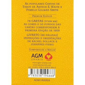Tarot de A.E. Waite Tarot kortos Portugališkas leidimas AGM