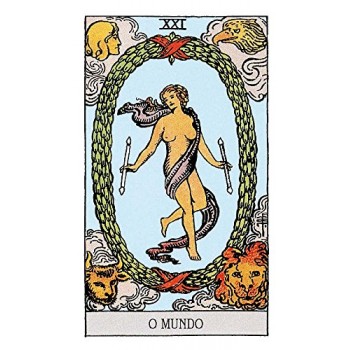 Tarot de A.E. Waite Tarot kortos Portugališkas leidimas AGM