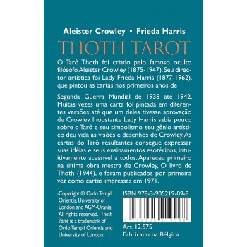 Aleister Crowley's Tarot Thoth Portugališkas leidimas - AGM