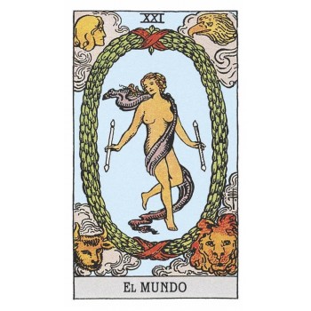Tarot of A.E. Waite Blue Edition, Standartinis Portugališkas leidimas AGM