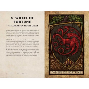 Game of Thrones House of the Dragon Toro kortos ir vadovas Insight Editions