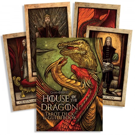 Game of Thrones House of the Dragon Toro kortos ir vadovas Insight Editions