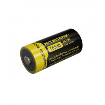 NITECORE 16340 NL169 950mAh baterija 1 vnt.