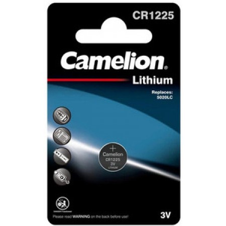 Camelion CR1225 1BL ličio baterija, moneta, 1 vnt.