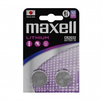 Maxell CR2032 ličio baterija, moneta, 2 vnt
