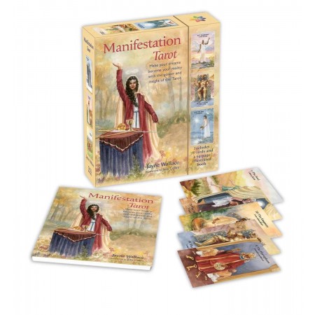 Manifestation Tarot: kortų ir knygos rinkinys Cico Books