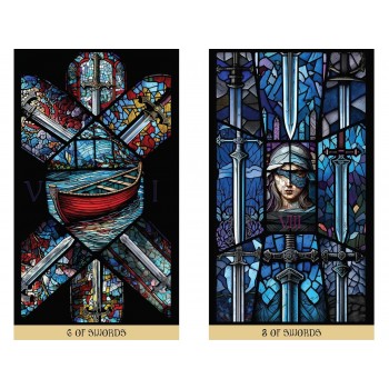 The Stained Glass Taro kortos Destiny Books