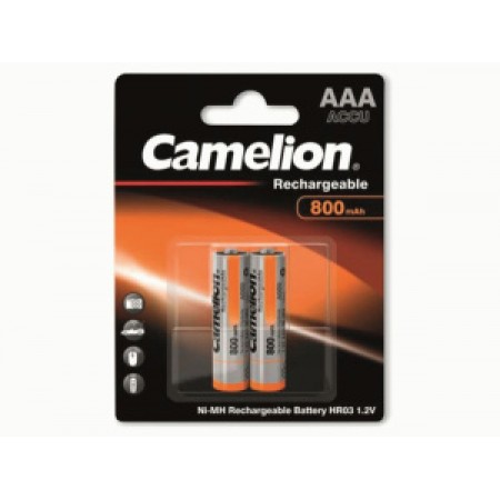 CAMELION HR03 AAA 800mAh įkraunamos baterijos, 2 vnt.