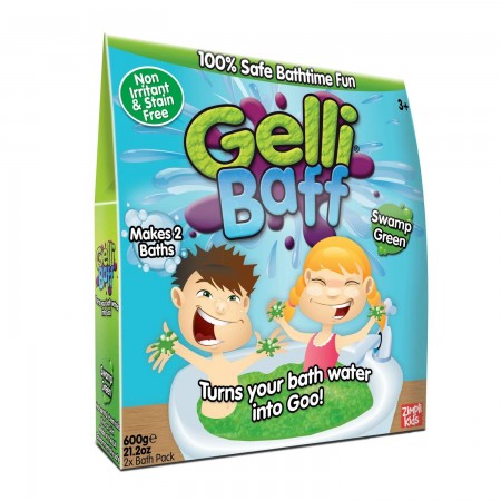Vonios želė Gelli Baff Swamp Green dviguba pakuotė 600g (žalia)