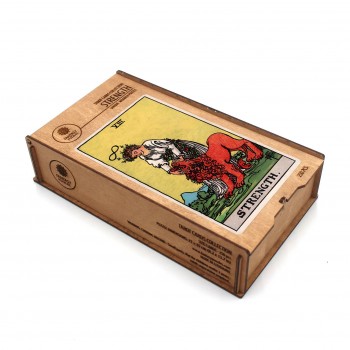 Tarot: The Strength (Rider-Waite) Dėlionė Iš Medžio (250 detalių) Fantasy Puzzles