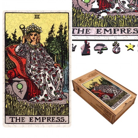 Tarot: The Strength (Rider-Waite) Dėlionė Iš Medžio (250 detalių) Fantasy Puzzles