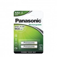 PANASONIC P03P R2U AAA 900 mAh įkraunamos baterijos 2 vnt.
