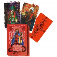 Voodoo Tarot Spirit Box kortų rinkinys Lo Scarabeo