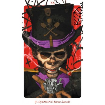 Voodoo Tarot Spirit Box kortų rinkinys Lo Scarabeo