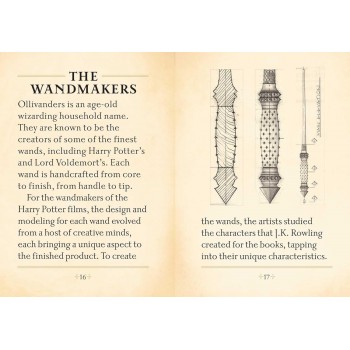 Harry Potter: The Mini Book of Wands Mini knyga Insight Editions
