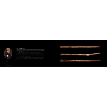 Harry Potter The Wand Collection knyga minkštu viršeliu Insight Editions