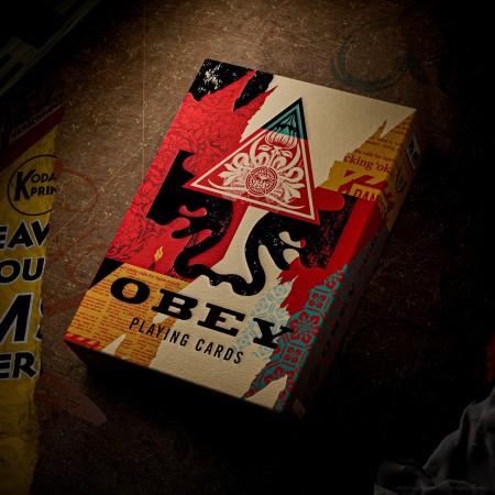 Obey žaidimo kortos Collage Theory11 Obey žaidimo kortos Collage Theory11