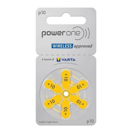VARTA Power One 10 baterijos klausos aparatams 6 vnt.
