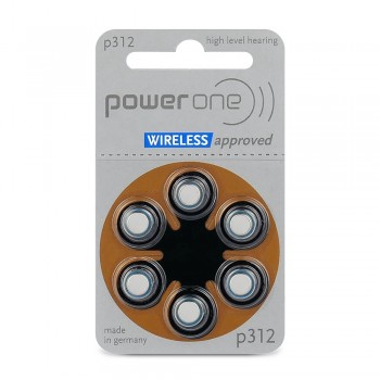 VARTA Power One 312 baterijos klausos aparatams 6 vnt.
