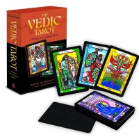 The Vedic Taro kortos: East Meets West (Taro kortų ir informacinio vadovo rinkinys) Schiffer Publishing