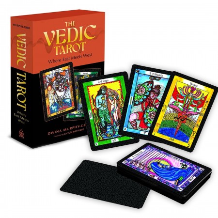 The Vedic Taro kortos: East Meets West (Taro kortų ir informacinio vadovo rinkinys) Schiffer Publishing