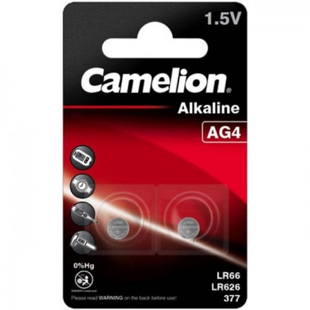 Camelion AG4/LR626/377/177 šarminės baterijos 2 vnt.