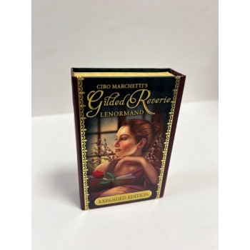 Kosmetinis defektas Gilded Reverie Lenormand kortos US Games Systems