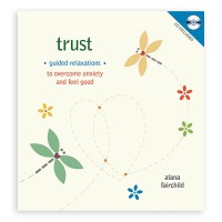 Trust: Guided Meditations to Overcome Anxiety & Feel Good - Knyga ir kompaktinis diskas Blue Angel