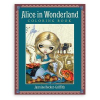 Alice In Wonderland Spalvinimo knyga Blue Angel