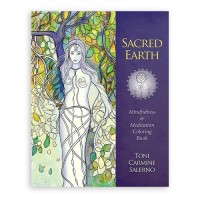 Sacred Earth Mindfulness & Meditation Spalvinimo knyga Blue Angel