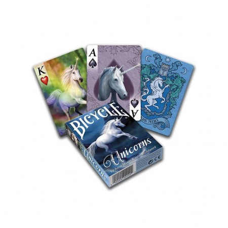 Bicycle Unicorns Anne Stokes kortos