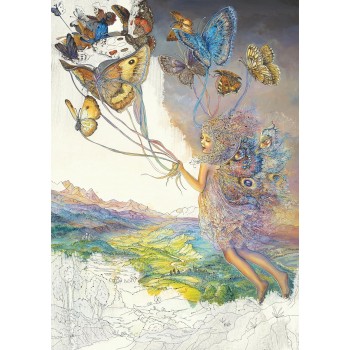 Enchnated Fairies Spalvinimo knyga Blue Angel