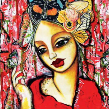 Love Your Inner Goddess knyga ir CD Blue Angel