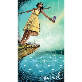 Kosmetinis defektas Light Seer Pocket Tarot kortos Hay House