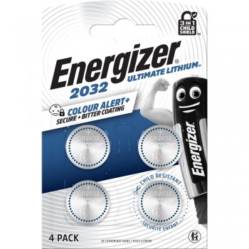 Energizer Ultimate Lithium CR2032 4BL ličio bateriijos 4 vnt.