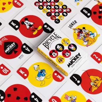 Disney Mickey and Friends žaidimo kortos Bicycle
