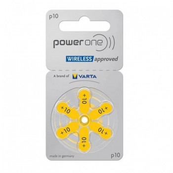 VARTA Power One 10 baterijos klausos aparatams 60 vnt.