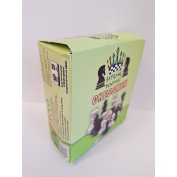 Kosmetinis defektas Plastikinių Šachmatų figūrų rinkinys L dydžio Star