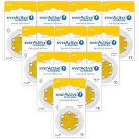 Everactive Ultrasonic 10 PR70 6BL klausos baterijos 60 vnt.
