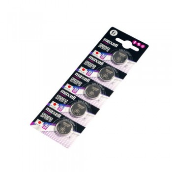 Maxell CR2032 ličio baterijos 5 vnt.