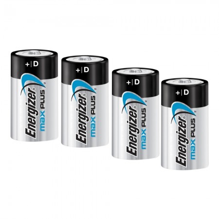 Energizer LR20 D Max Plus šarminės baterijos 4 vnt.