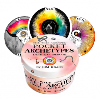 Kosmetinis defektas Wild Unknown Pocket Archetypes Oracle kortos Harper One
