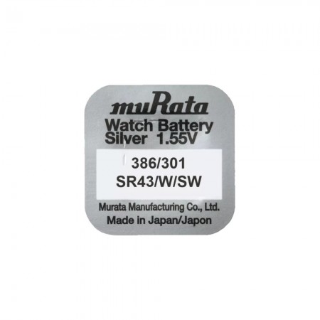Murata 386 301 SR43 baterija 1 vnt.